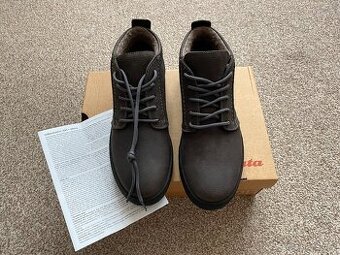 Nové pánské kožené zimní boty Baťa s kožichem - č. 42