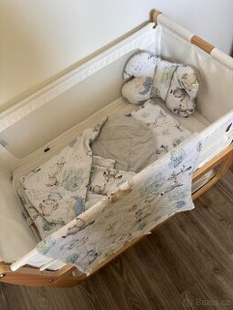 Set prikryvky, polstarku a zavinovacky pro miminko