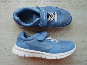 Modré boty tenisky botasky sálovky - 34