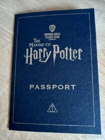 Harry Potter passport ze studia v Londýně