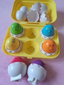Vajíčka-hračka pro nejmenší