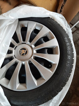 Sada zimních kol pro Škoda Rapid 185/60 R15
