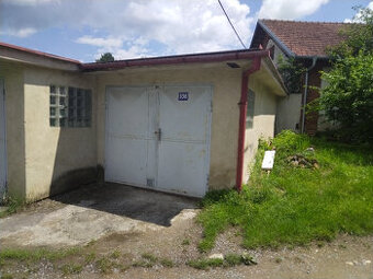 Zděná garáž s elektrikou a světlem Veverská Bítýška bez R
