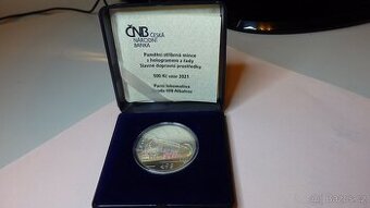 Stříbrná pamětní mince ČNB - 500kč BK 2021