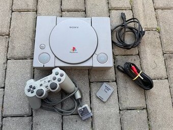 Playstation 1 scph-5552 ČIP, OVP, PAL nová mechanika