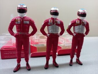 F1 FERRARI FIGURKY MICHAEL SCHUMACHER MINICHAMPS 1:18