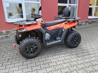 Čtyřkolka Segway AT5 L T3b, oranžová/černá