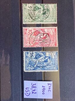 Sestava Švýcarsko 1900 - 1