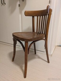 Dvě retro židle Thonet 763