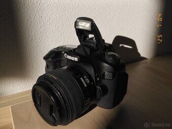 Prodám Canon EOS 60D + SIGMA 30 mm f/1,4 DC HSM