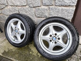 Prodám hliníkové disky, kola BMW + pneu Mischelin