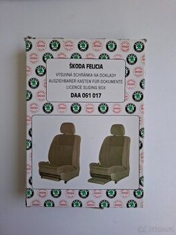 NOVÉ - Škoda Felicia - výsuvná schránka na doklady