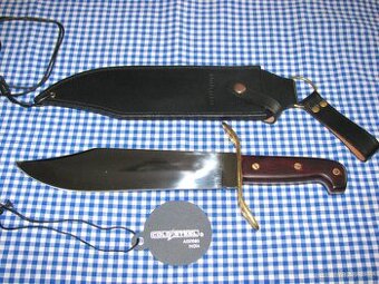 PEVNÝ NŮŽ - COLD STEEL WILD WEST BOWIE / AISI-1080 HIGH CAR.