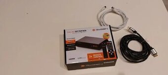 Televize + set-top box + kabely