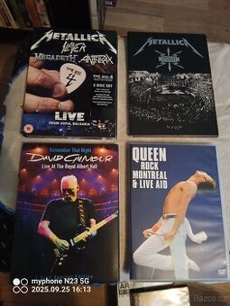 Hudební DVD koncerty Blue -ray originaly