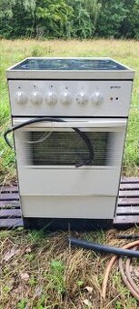 Elektrický sporák Gorenje se sklokeramickou deskou