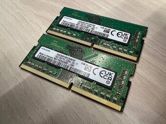 Operační paměti Samsung 16GB (32GB), 3200Mhz, DDR4