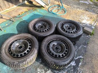 Zimní kola 16", Bridgestone 205/55r16, VW, Škoda, Audi