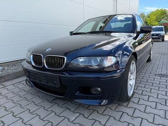 E46 325i M packet II originál xenon, Orient blue metallic