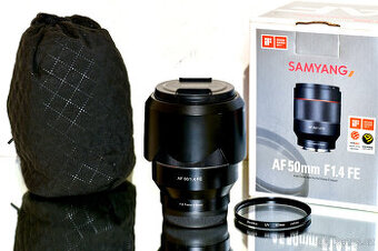 Samyang AF 50mm F/1.4 FE + UV Kenko Sony E TOP STAV