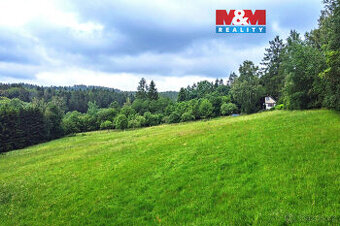 Prodej pozemku k bydlení 1076 m2, Služátky, Světlá n/Sázavou