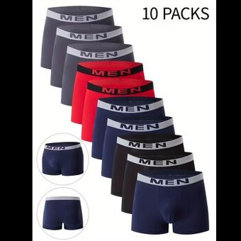 10 ks Pánských Boxerek