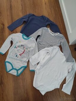 Dětské body s dlouhým rukávem vel. 86/92