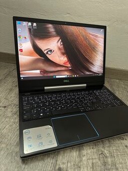 HERNÍ Notebook - DELL BÍLÝ - i7/RTX/SSD disk