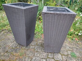 Květináč umělý ratan