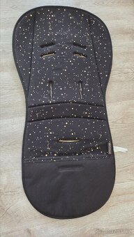 PINKIE Podložka do kočárku Shine Gold