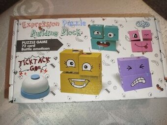 Dřevěná hra - obličeje