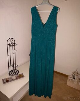 Zelené plesové šaty - 1