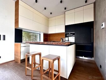 Luxusní kuchyňská linka Sykora + ostrůvek + keramická deska