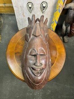 Africká dřevěná maska (513026)