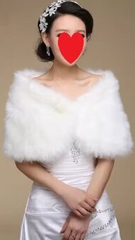 SVATEBNÍ RUKAVIČKY PELERÍNKY ŠTOLY MASKY NEJEN PRO NEVĚSTY