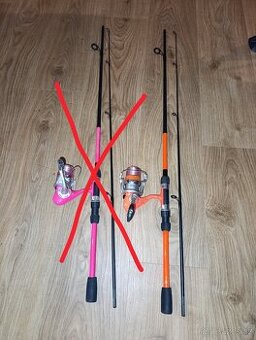 Dětský prut Daiwa Vibe s navijákem