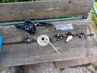 Kompletní řazení 3x10 od vyšší třídy Deore