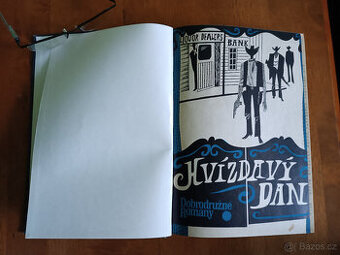 Jezdci z Arizony-Hurikán Bob,Kája Saudek 4x svázáno v knihu