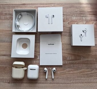 Airpods 1. generace a příslušenství TOP stav