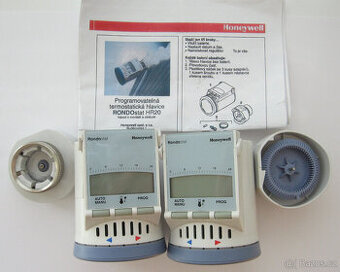 Originální termostatické hlavice Honeywell Rondostat HR20
