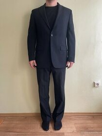 Pánský tmavomodrý společenský oblek Bernhardt - Prostějov - 1