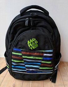 Černý studentský batoh Bagmaster - 1
