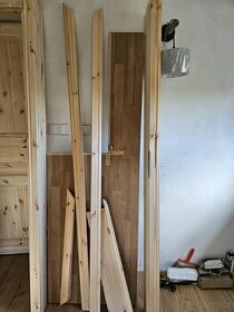Dřevěné zárubně - 70L / 14-16cm
