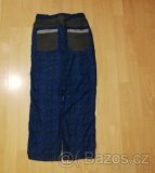 Chlapecké lehčí modré kalhoty vel.152 - 1