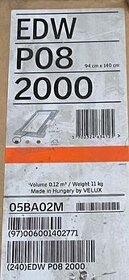Velux EDW 2000 P08-hliníkové lemování do profilované krytiny