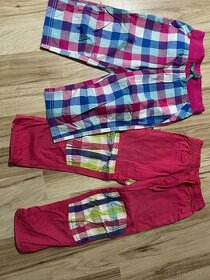 Dětské  kalhoty a tricvrtecni kalhoty vel. 128-134