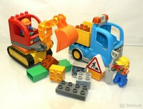 Lego Duplo 10812 pásový bagr a náklaďák