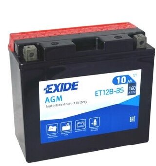 Baterie Exide ET12B-BS