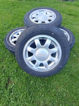 Letní alu kola Audi 5x112 – sada 5 kusů, 1 úplně nová