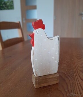 Kropenatá slepička z masivu Handmade - 1